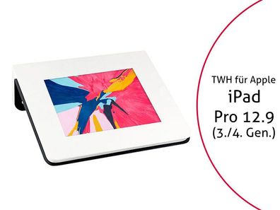 TabLines TWH016 Design iPad Wandhalter anschraubbar fér Apple iPad Pro 12.9 (3./ ...