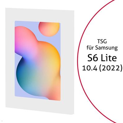TabLines TSG088W Tablet Schutzgehäuse fér Samsung Tab S6 Lite 10.4, weiß