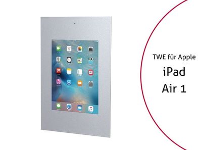 TabLines TWE053S Tablet Wandeinbau fér Apple iPad Air 1 DS, silber