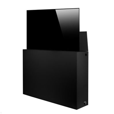 MonLines SideS65B TV Sideboard mit Lift bis 65 Zoll, schwarz
