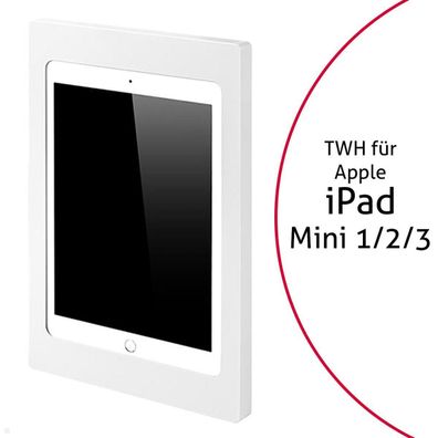TabLines TWH047W Tablet Wandhalterung fér Apple iPad Mini 1/2/3, weiß