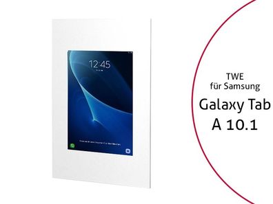 TabLines TWE047W Tablet Wandeinbau Samsung Tab A 10.1 (2016) weiß