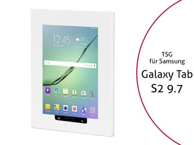 TabLines TSG025W Tablet Schutzgehäuse fér Samsung Tab S2 9.7, HB, weiß