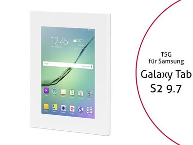 TabLines TSG024W Tablet Schutzgehäuse fér Samsung Tab S2 9.7, weiß