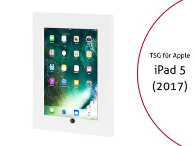 TabLines TSG042W Tablet Schutzgehäuse fér Apple iPad 5 (2017), HB, weiß
