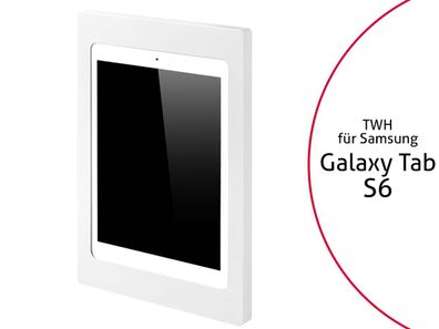 TabLines TWH026W Tablet Wandhalterung fér Samsung Tab S6, weiß