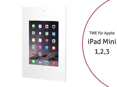 TabLines TWE026W Tablet Wandeinbau Apple iPad Mini 1-2-3, DS, HB
