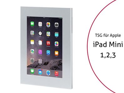 TabLines TSG009S Tablet Schutzgehäuse fér iPad Mini 1/2/3, silber