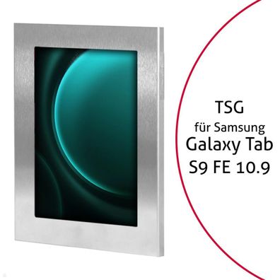 TabLines TSG096E Tablet Schutzgehäuse fér Samsung Tab S9 FE 10.9, Edelstahl