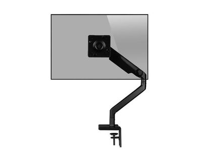 Humanscale M2.1 Monitor Tischhalterung Klemme, schräg, schwarz (M21CMBBTB)