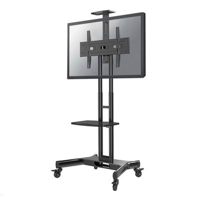 Neomounts NM-M1700BLACK mobiler Videokonferenz Monitorständer, schwarz