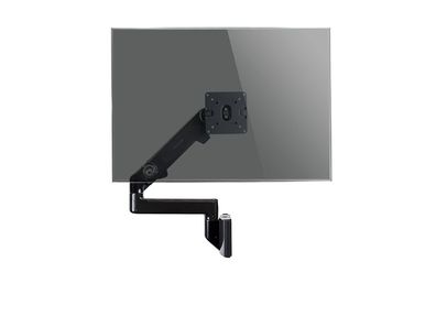 Humanscale M8 Monitor Wandhalterung gerade mit Schwenkarm schwarz