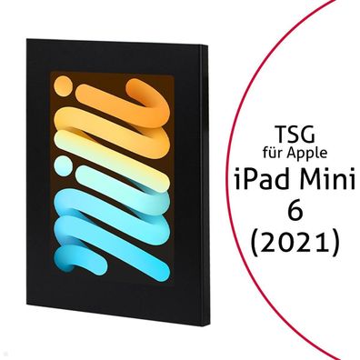 TabLines TSG086B Tablet Schutzgehäuse fér Apple iPad Mini 6 (2021), schwarz