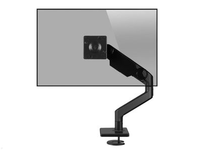 Humanscale M8.1 Monitor Tischhalterung Durchschraub schräg, schwarz