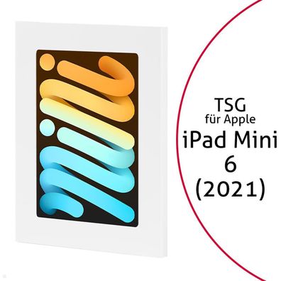 TabLines TSG086W Tablet Schutzgehäuse fér Apple iPad Mini 6 (2021), weiß