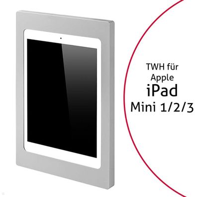 TabLines TWH047S Tablet Wandhalterung fér Apple iPad Mini 1/2/3, silber