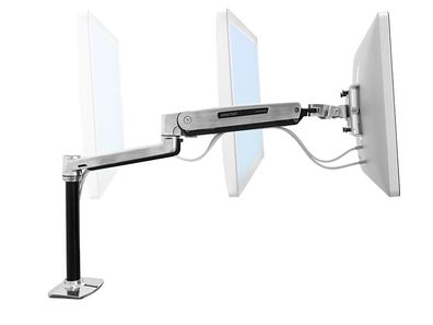 Ergotron LX HD Sitz-Steh Monitor Tischhalterung mit Monitorarm (45-384-026)