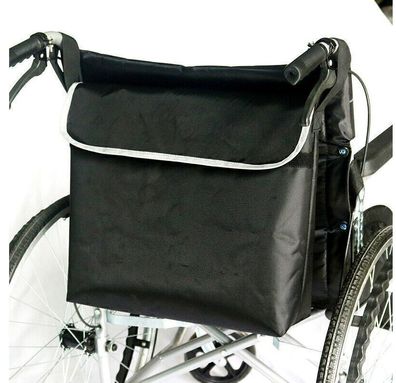 Schwarz Rollstuhltasche Hinten Rollstuhl Tasche Seitentasche Rollstuhl Rucksack
