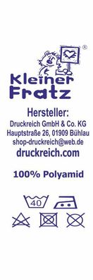 größenverstellbare Armbinde 10 cm mit Druck Bräutigam