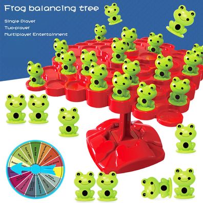 Frog Balance Tree Montessori Math Toys Intellectual Development Balance Games