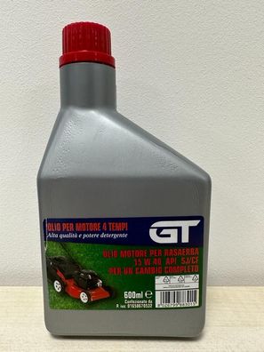 GT Motoröl Gartengeräte 15W40, 0,6Liter für Viertakt-Motoren