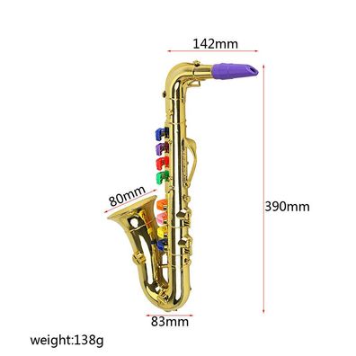 Neues AngebotBlasinstrument Saxophon Spielzeug Fér Kinder Vorschule Entwicklung Musik