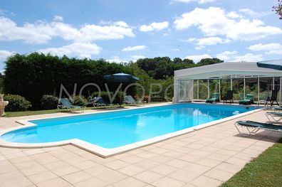GFK Pool ROMANO 6x3x1,4 Einbaubecken Schwimmbecken komplett by Vivapool