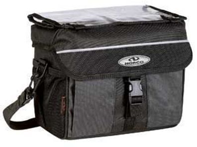 NORCO Orlando Lenkertasche Schwarz/ GRAU