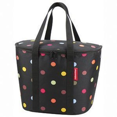 KLICKfix Fahrradkorb ISO BASKET BAG DOTS