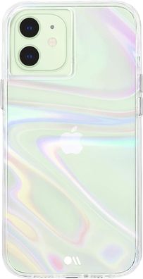 case-mate Schutzhülle Soap Bubble Apple iPhone 12 mini Handyhülle Case clear