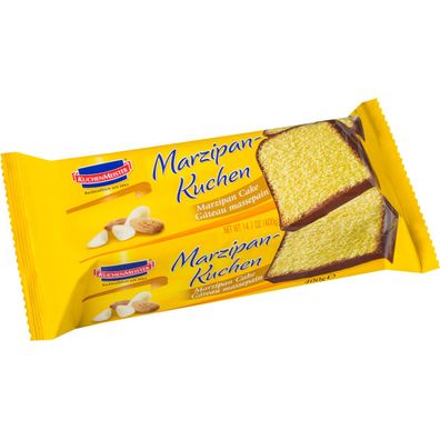 KuchenMeister Marzipan Kuchen saftiger Rührkuchen mit Marzipan 400g