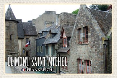 Top-Schild m. Kordel, versch. Größen, Le Mont-Saint-Michel, Frankreich, neu & ovp