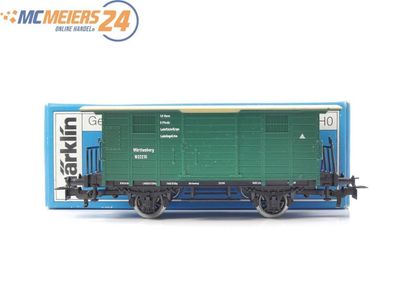 Märklin H0 4685 gedeckter Güterwagen Ni22236 Würtemberg K.W. St.E. E656