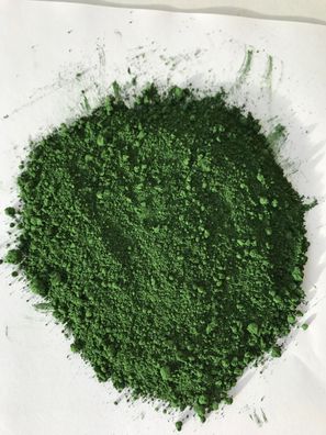 Grün Chromoxidgrün Farbpulver Farbpigment Trockenfarbe Beton Estrich Putz Gips