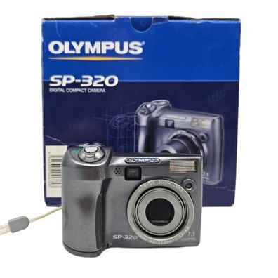 Olympus SP-320 Digitalkamera Grau Defekt Ersatzteile