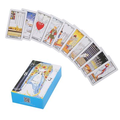 Russische Reiter Tarot Wahrsagerkarten Kupferdruckpapier Interaktionsspielkarten