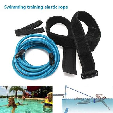 Pool Schwimmtraining Elastisches Seil Schwimmgértel Fér Erwachsene Kinder