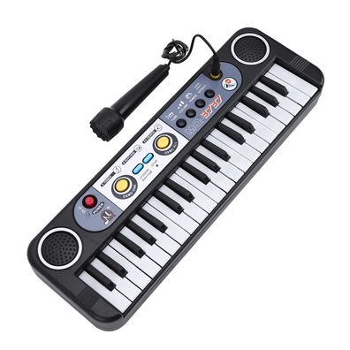 Kids Piano Keyboard Multifunctional Music Instrument with Stand & Microphone