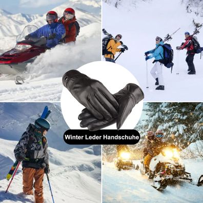 Bundeswehr Lederhandschuhe Braunwarm Geféttert XL Winter Leder Handschuhe1 Paar
