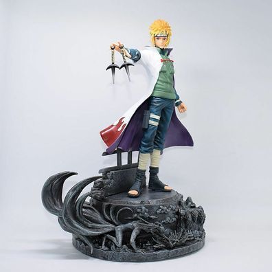 Japanese Anime Naruto Shippuden Namikaze Minato GK Figur Figuren Modell 17cm