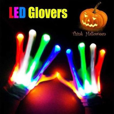 Rave Party Blitz finger Blinkend Leuchtende Handschuhe LED-Handschuhe Spielzeug