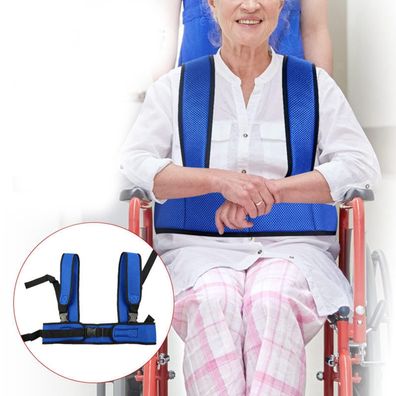Rollstuhl-Sicherheitsgurt fér ältere Menschen, Schultergurte, verstellbarer*