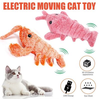 Elektrische Bewegliche Katze Spielzeug Floppy Hummer Haustier Waging A