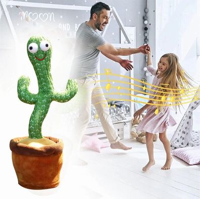 Sprechender Tanzender Kaktus Elektronischer Gift Shake Elektronischer Pléschtier