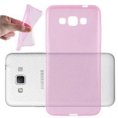 Cadorabo Hülle kompatibel mit Samsung Galaxy GRAND 3 in Transparent PINK - Schutzh...