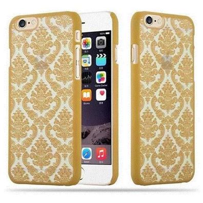 Cadorabo Hülle kompatibel mit Apple iPhone 6 / 6S in GOLD - Hard Case Schutzhülle ...
