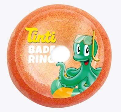 Tinti Bade Ring, grün/ orange
