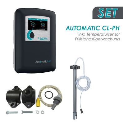 Bayrol Automatic pH/ Cl Dosieranlage SET Temperatursensor 1x Füllstandsanzeige