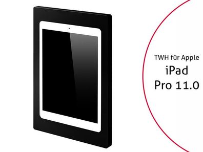 TabLines TWH022B iPad Wandhalterung fér Apple iPad Pro 11 Zoll, schwarz