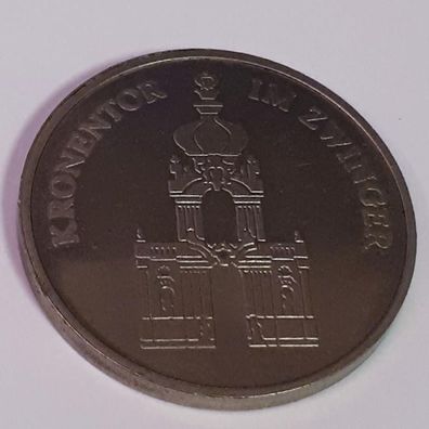 DDR Medaille Kronentor im Zwinger Dresden